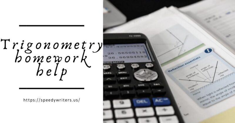 Trigonometry Homework Help