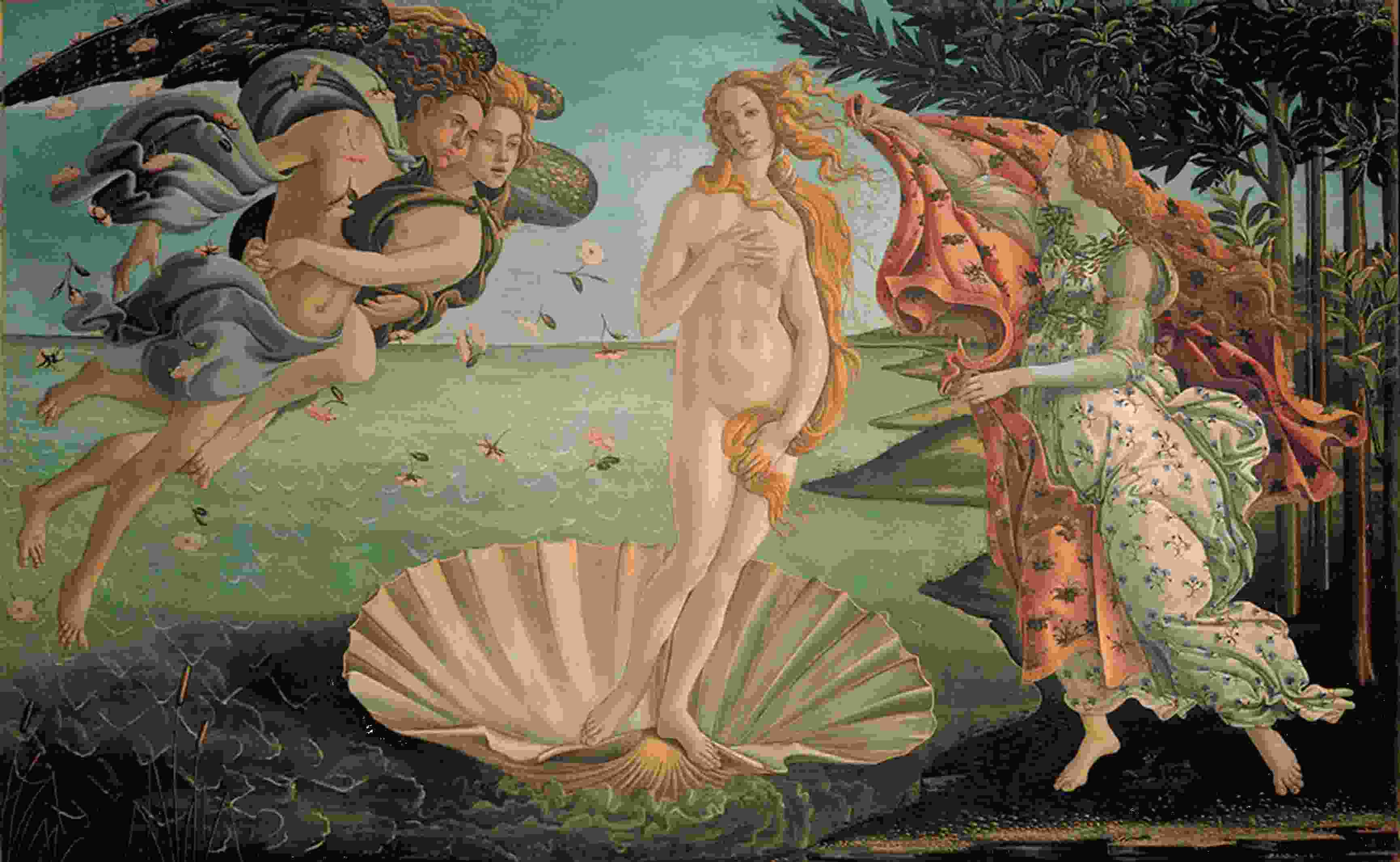Sandro Botticelli’s Birth of Venus of 1480